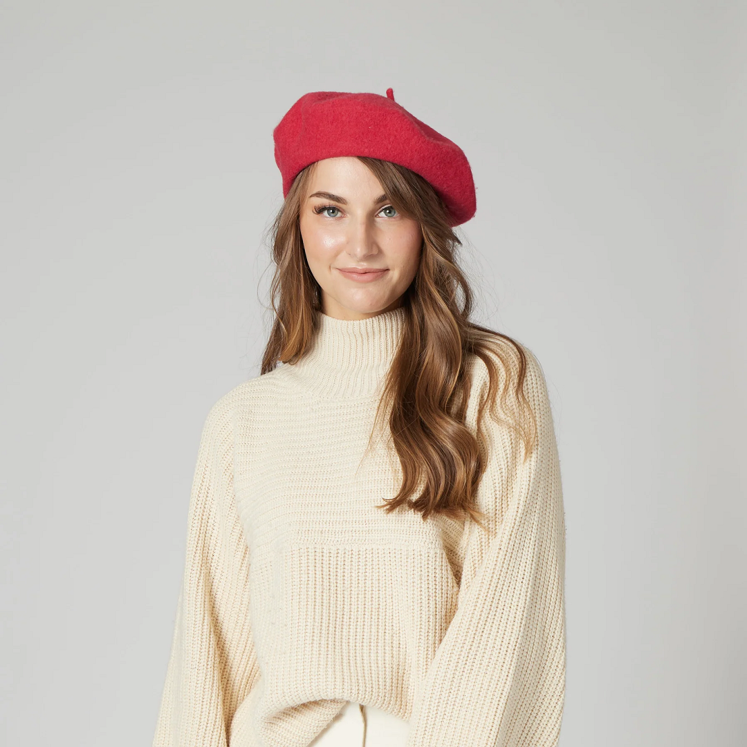 Wool Beret / Click for Colors