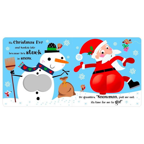 Santa's Stuck! Board Book