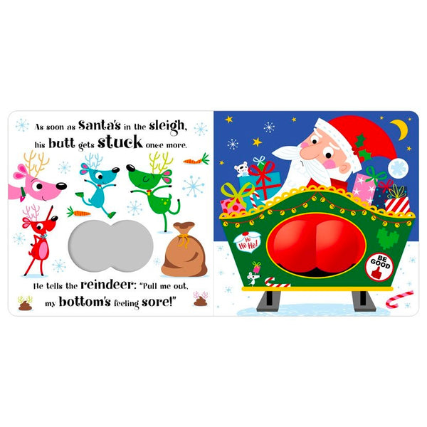 Santa's Stuck! Board Book