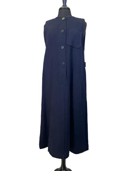 Sarahwear Becky Felted Wool Dress Navy