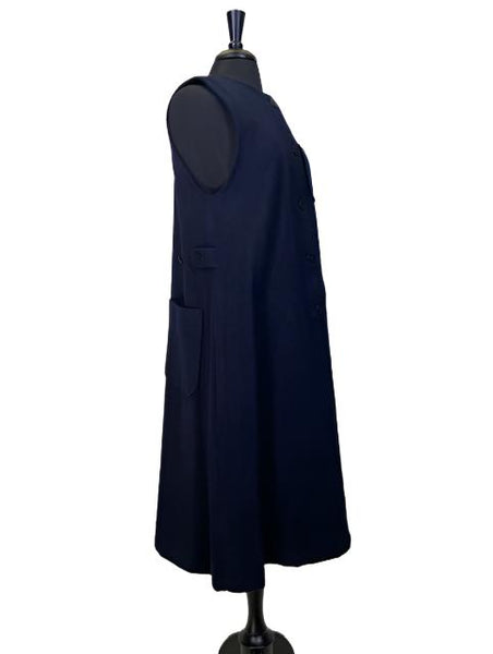 Sarahwear Becky Felted Wool Dress Navy