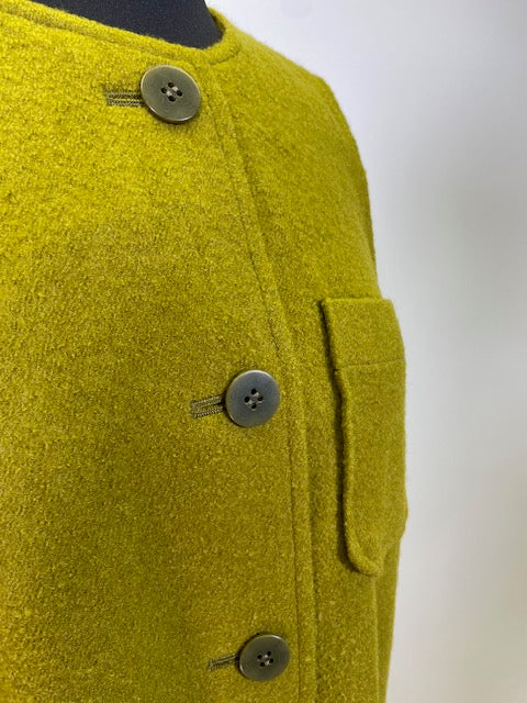 Sarahwear Becky Felted Wool Dress Olive