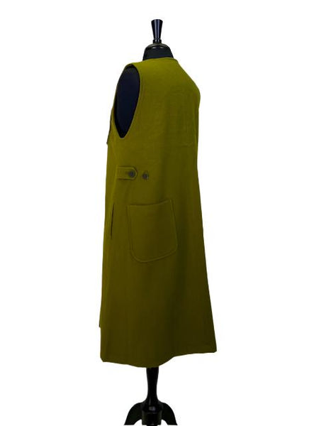 Sarahwear Becky Felted Wool Dress Olive