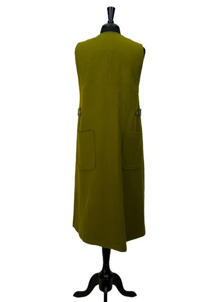 Sarahwear Becky Felted Wool Dress Olive