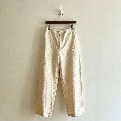 Sarahwear Tapered Canvas Pant Ecru