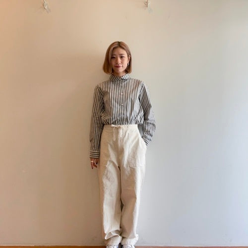 Sarahwear Tapered Canvas Pant Ecru