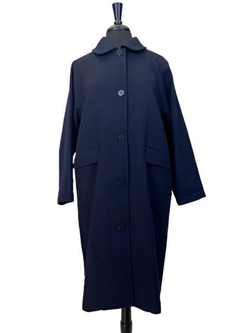 Sarahwear Uncle Wool Coat Navy