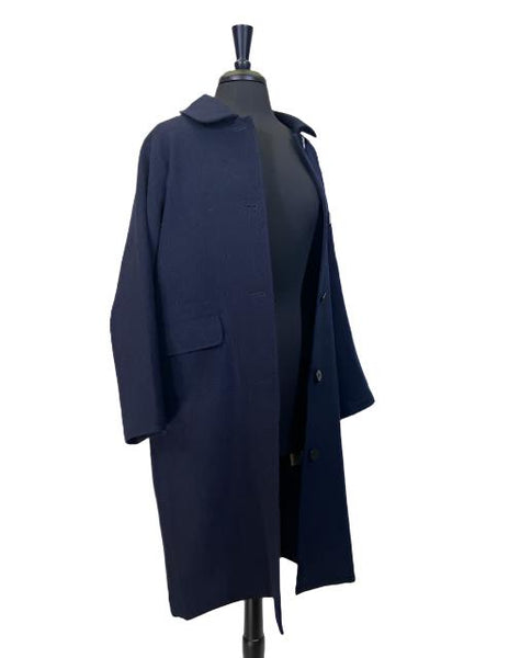 Sarahwear Uncle Wool Coat Navy