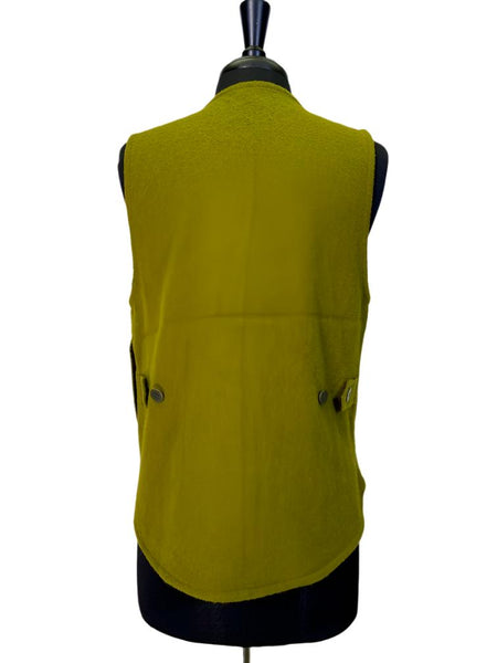 Sarahwear Felting Wool Vest - Olive