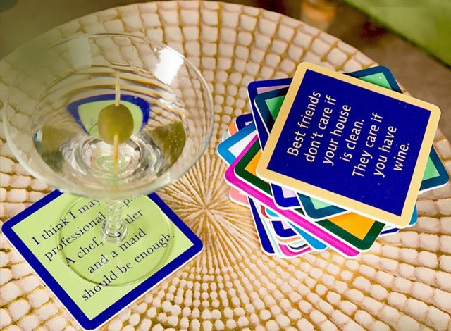 Drinks on Me Coasters