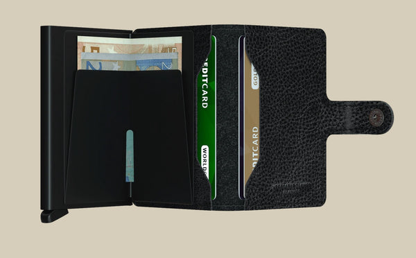 Vegetable Tanned Leather Miniwallet / Click for Colors