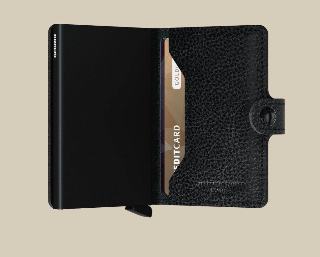 Vegetable Tanned Leather Miniwallet / Click for Colors