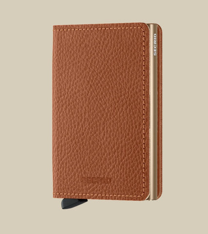 Vegetable Tanned Leather Slimwallet / Click for Colors