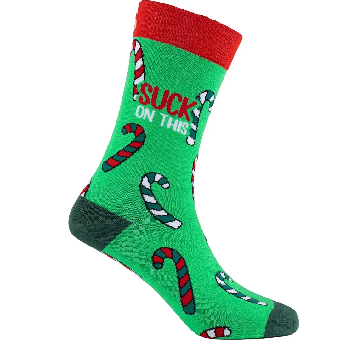 Candy Cane Socks