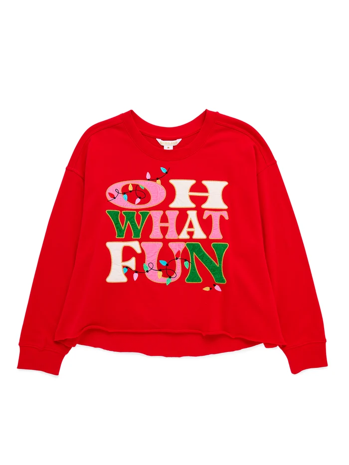 Oh What Fun Lounge Sweatshirt
