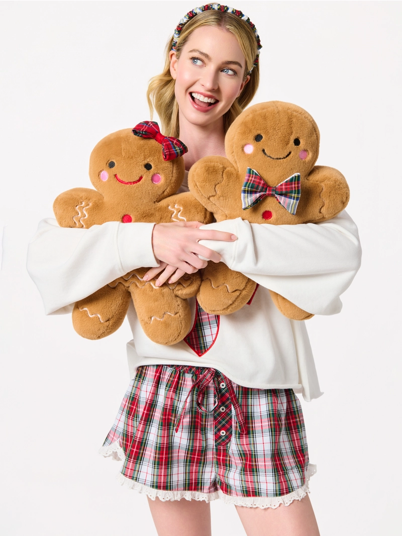 Gingerbread Boy Pillow