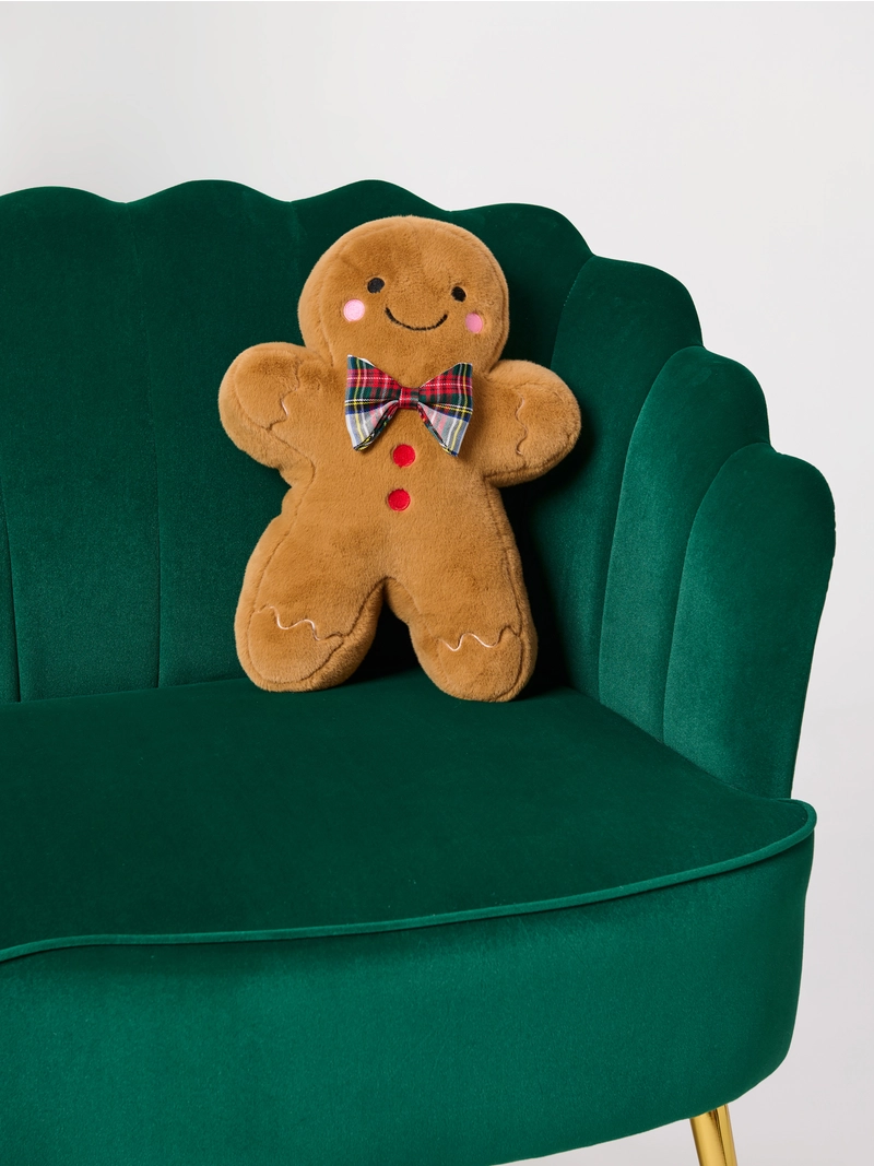 Gingerbread Boy Pillow