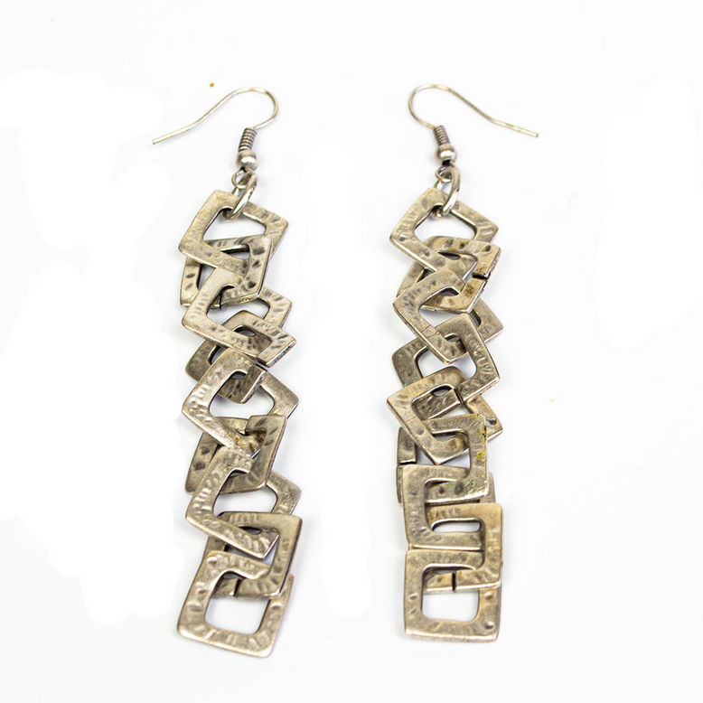 Square Chain Earrings