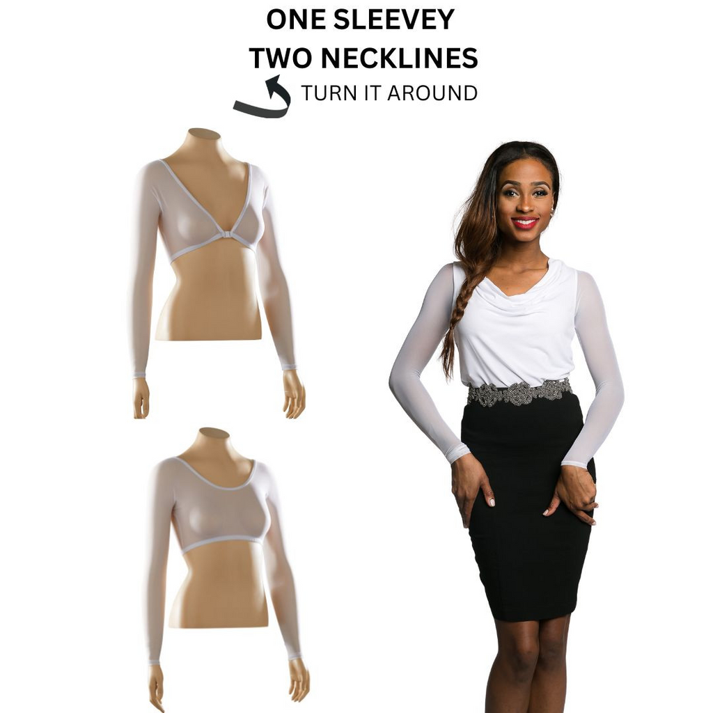 Basic Mesh Long Sleeve Sleevey Wonders