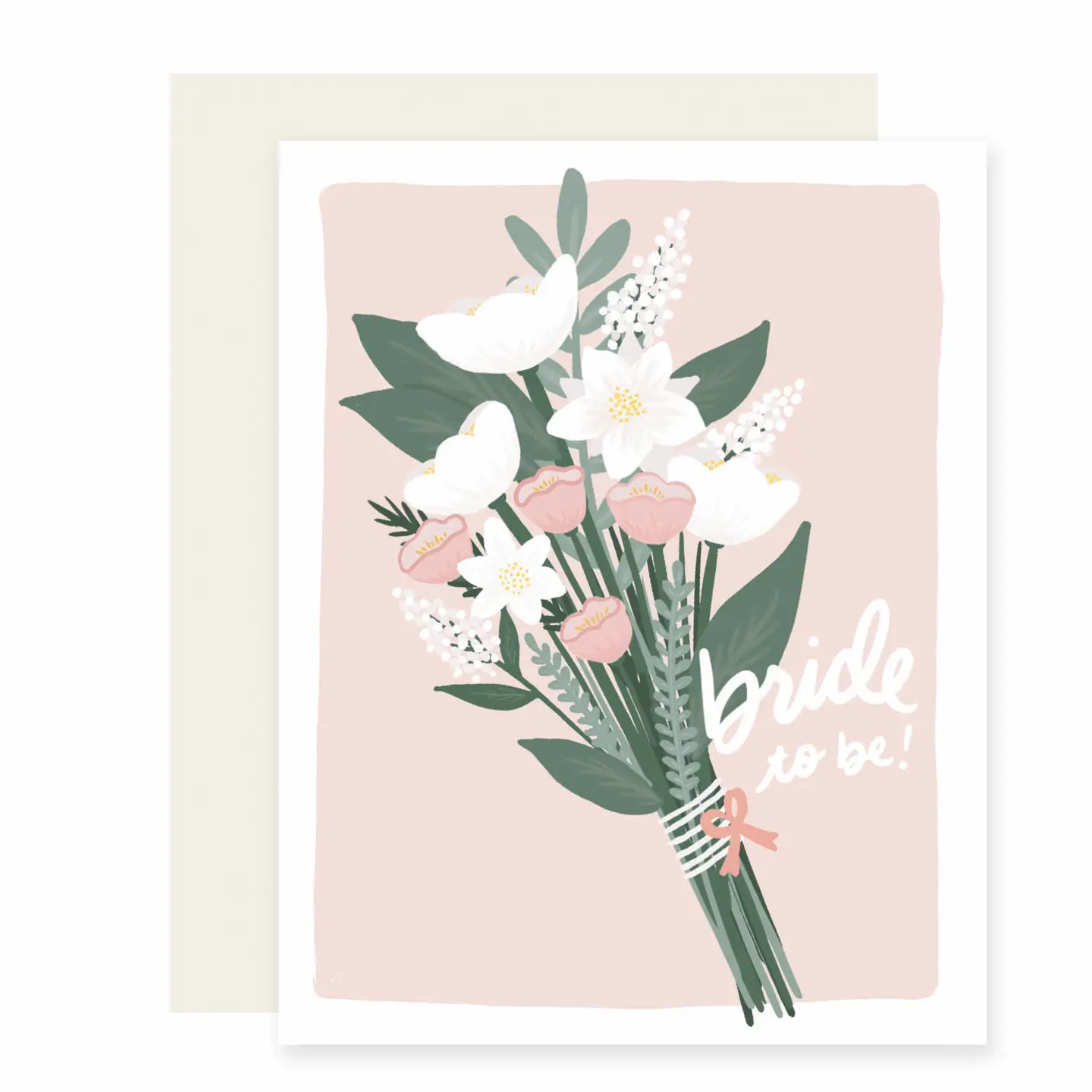Bride to Be Bouquet Card