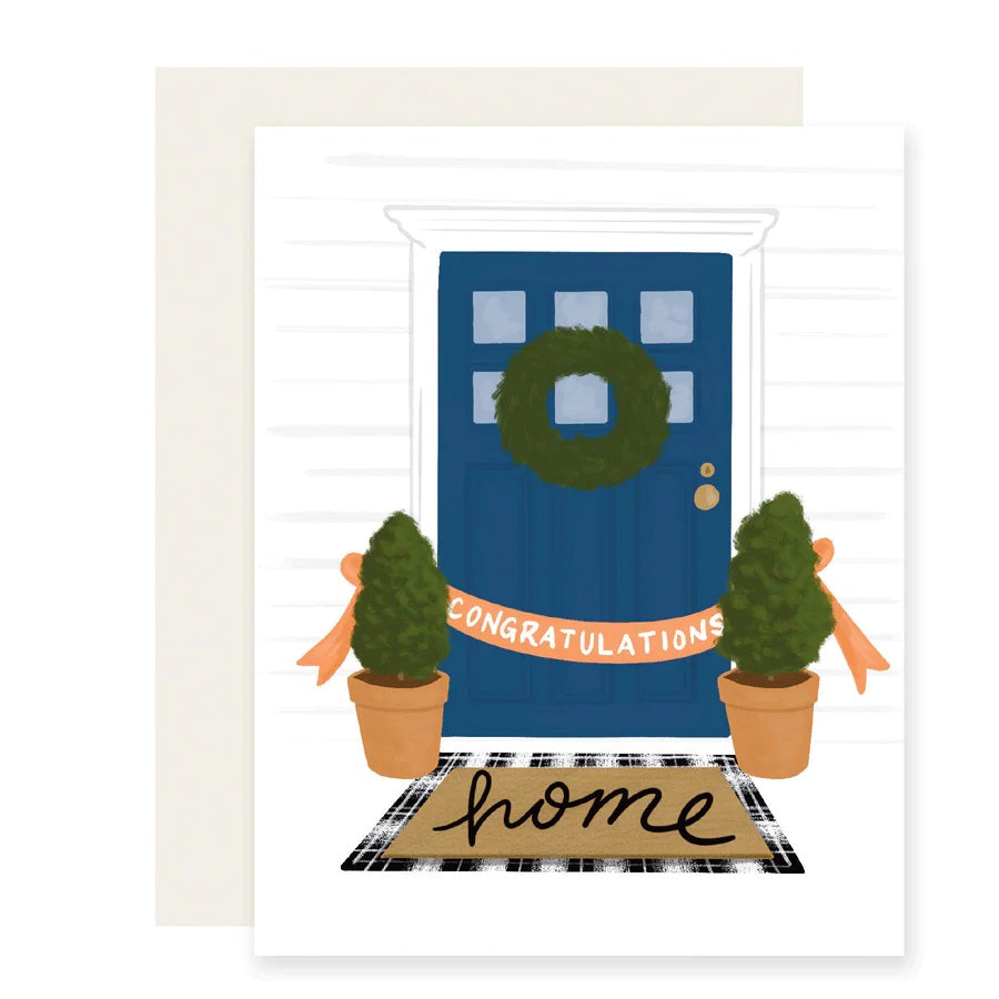 Front Door Congratulations Card
