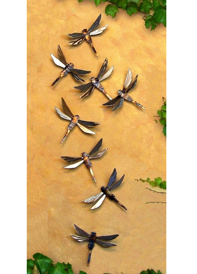 Small Metal Dragonfly