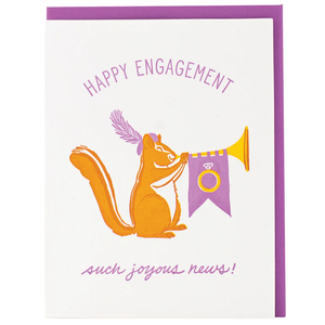 Fanfare Engagement Card