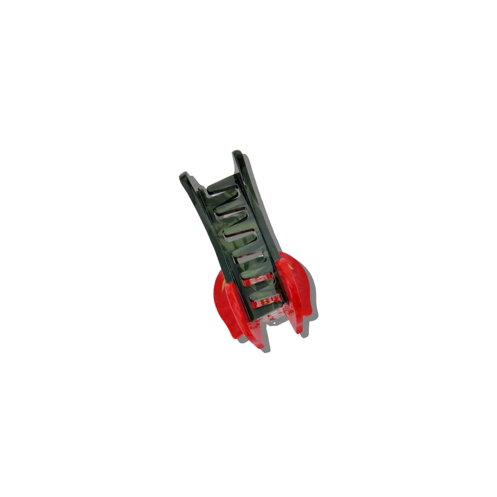 Hand Painted Cherry Heart Claw Clip