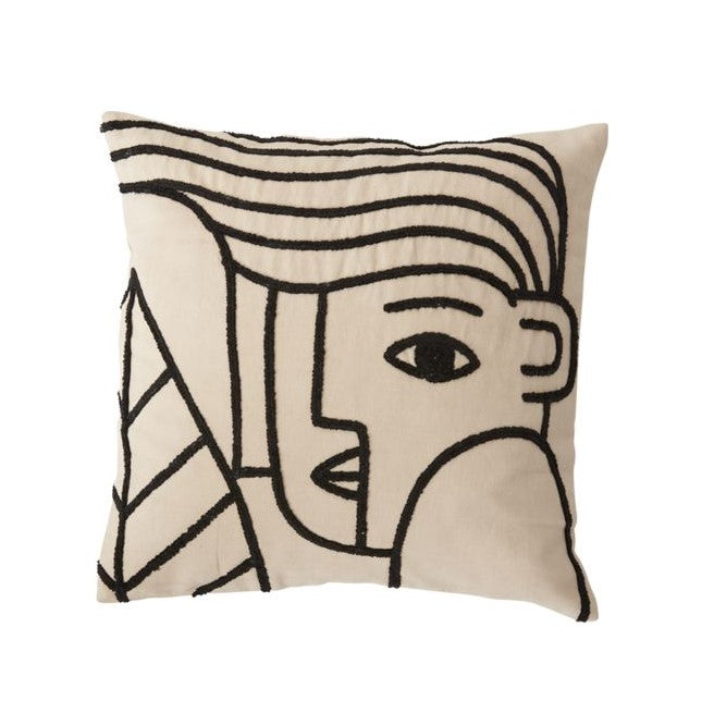 Soraya Portrait Pillow