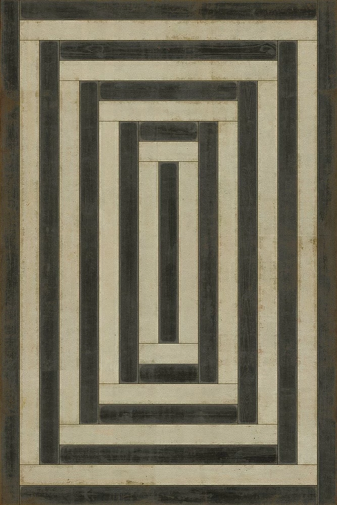 Vintage Vinyl Floor Mat / 20" x 30" / Click for Styles