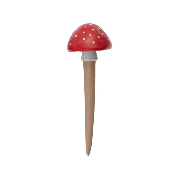 Red Mushroom Plant Stick