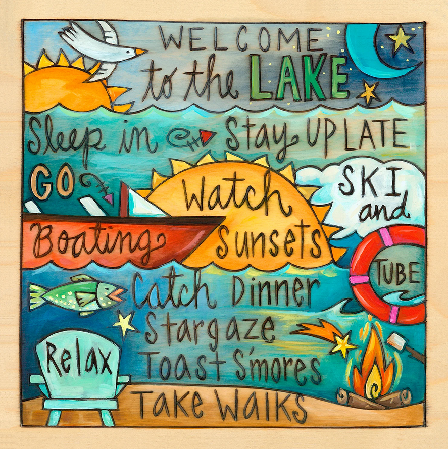 Square Wall Plaque / Click for Full Selection