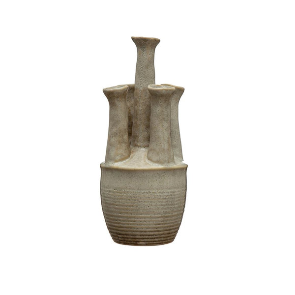 Stoneware 5 Opening Vase