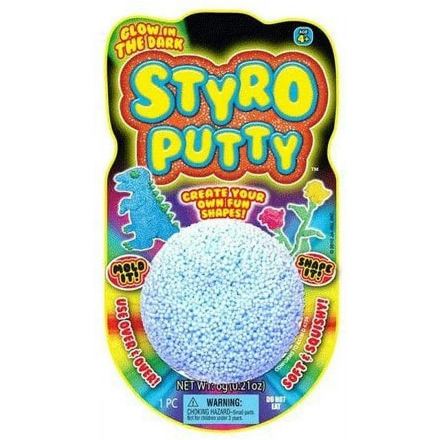 Styro Glow in the Dark Putty