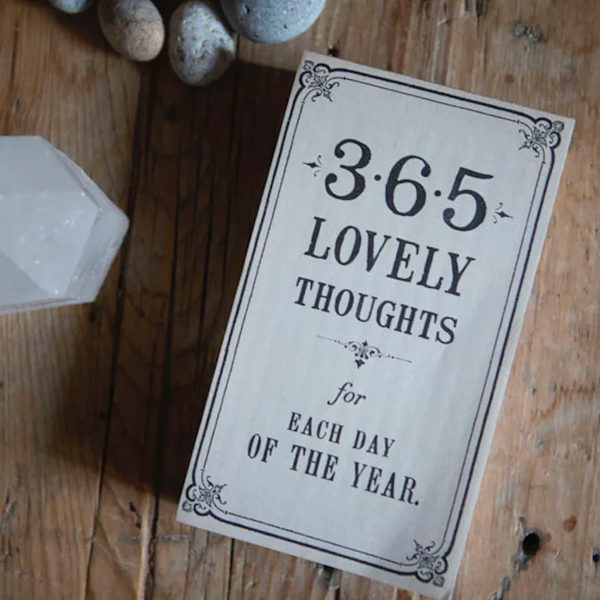 365 Lovely Thoughts Pad