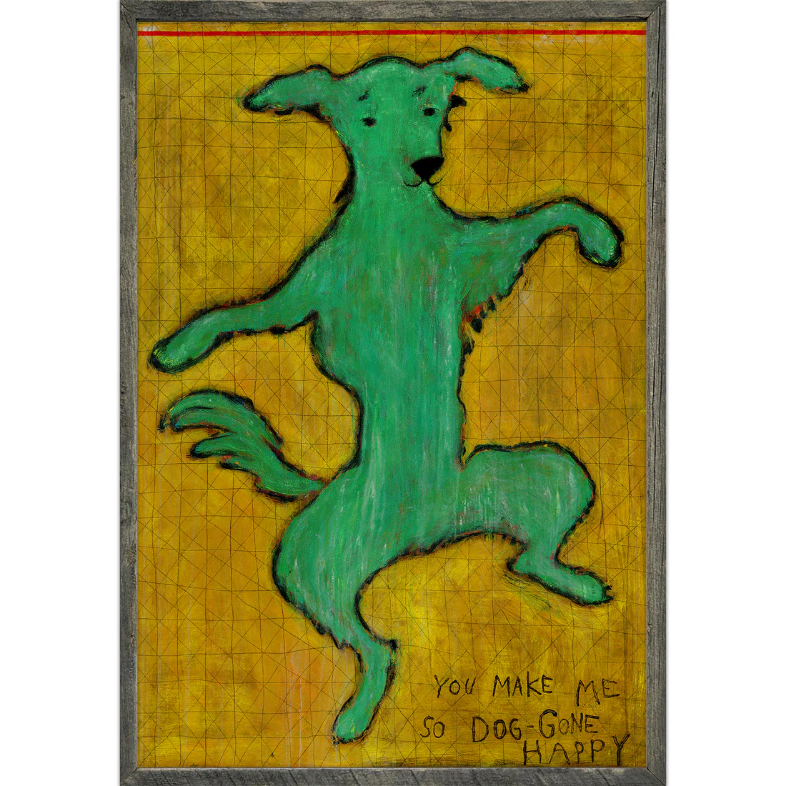 Dancing Dog Wall Art
