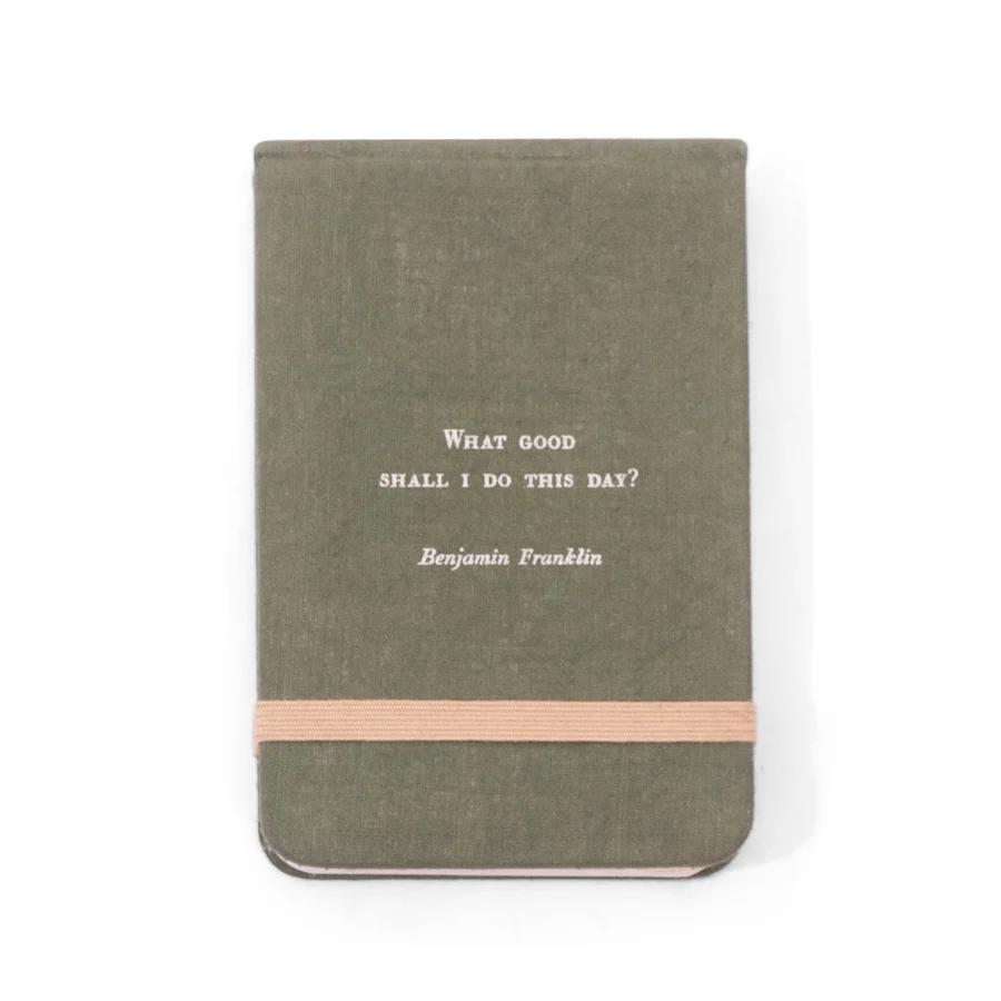 Fabric Notebook / Assorted Quotes