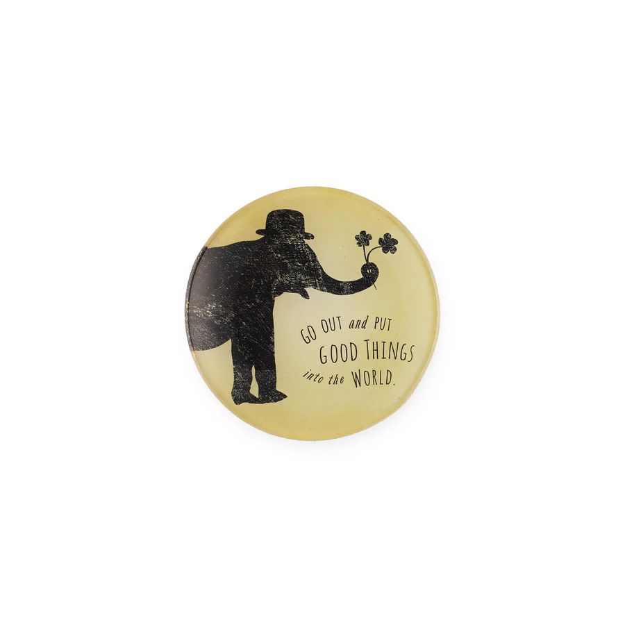 Mini Round Decoupage Plate / Click for Styles