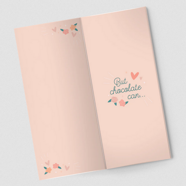 Greeting Card with Chocolate Bar / Click for Selection