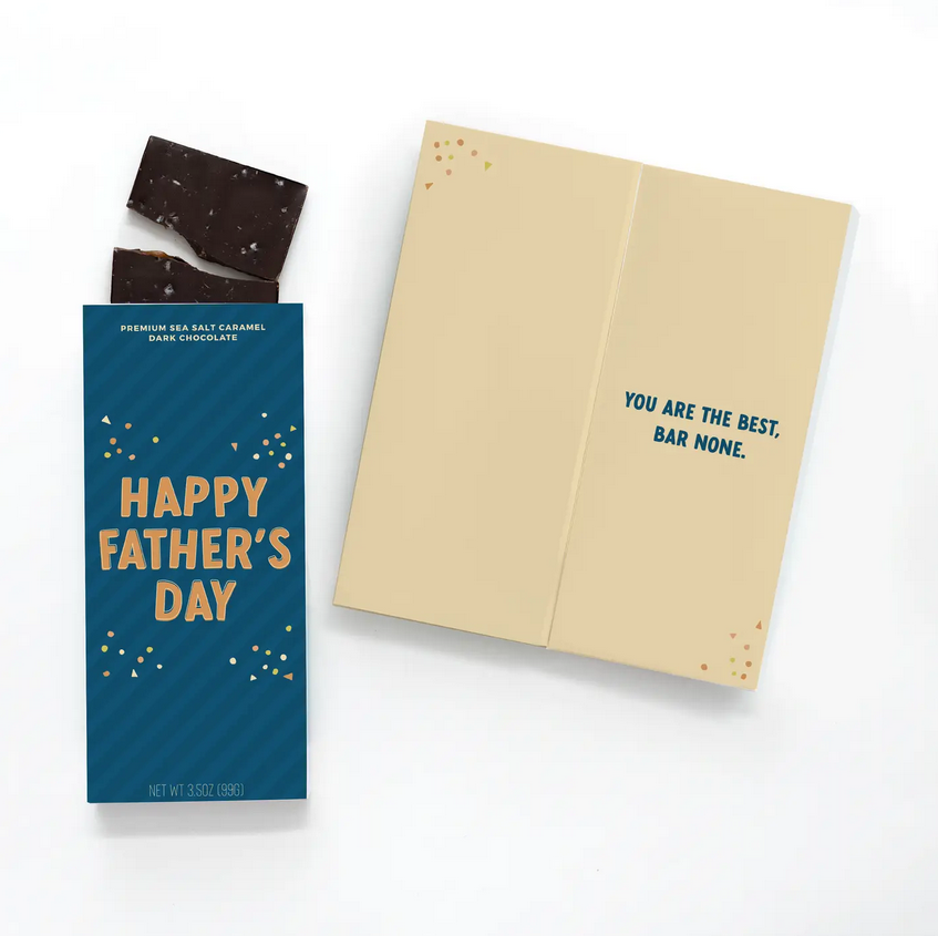 Greeting Card with Chocolate Bar / Click for Selection