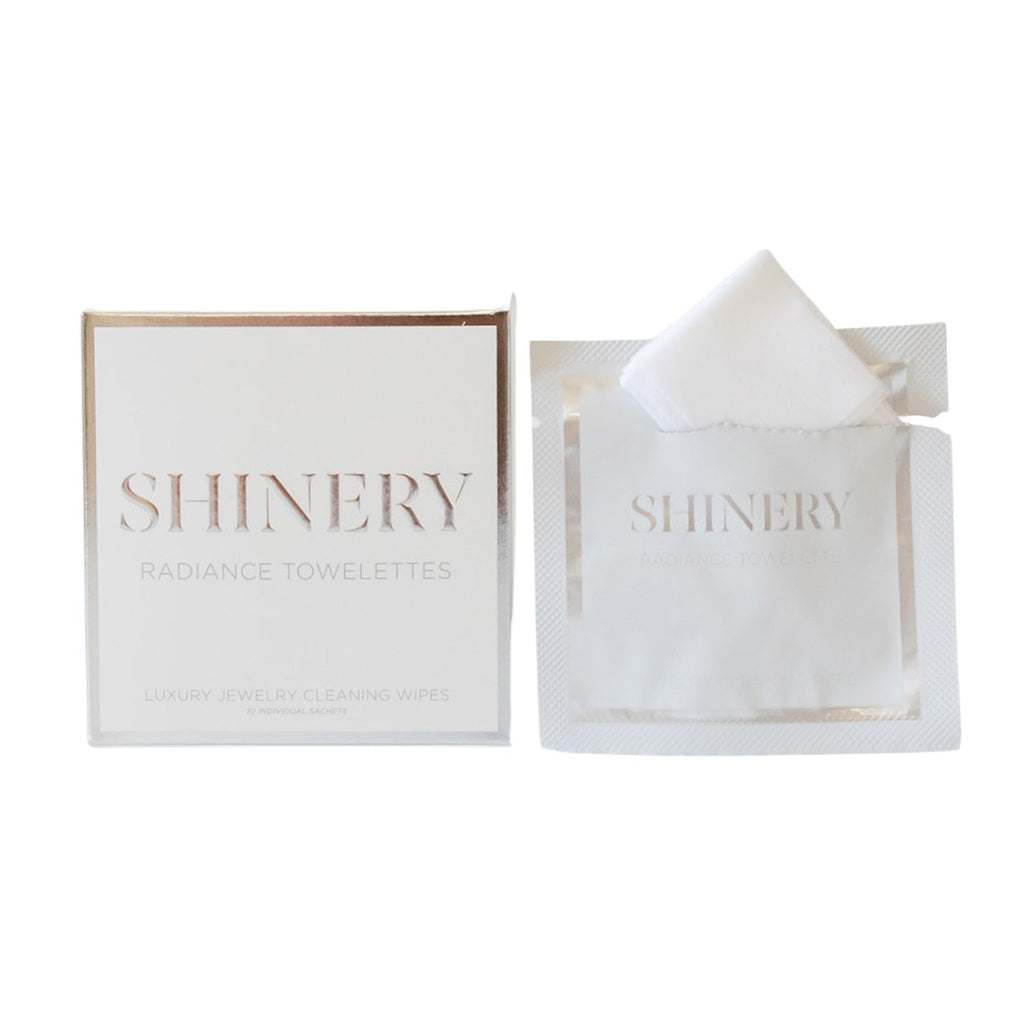 The Shinery Radiance Jewelry Cleaner Towelettes