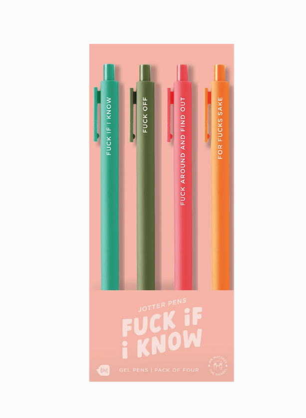 Jotter Pen 4 Pack / Click for Full Selection