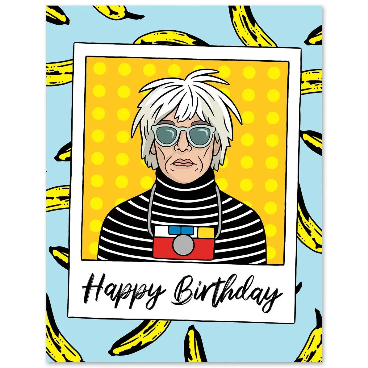 Warhol Happy Birthday Card