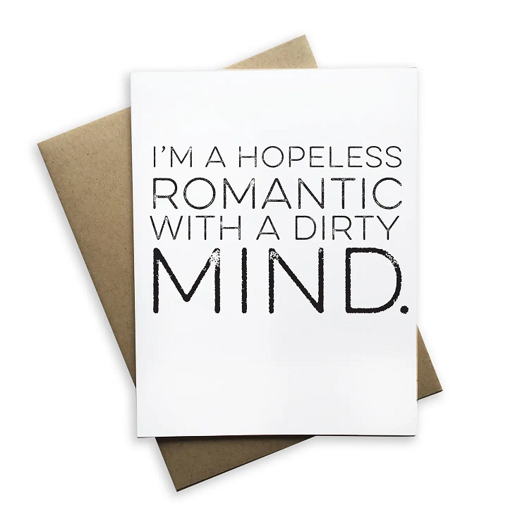 Hopeless Romantic Greeting Card