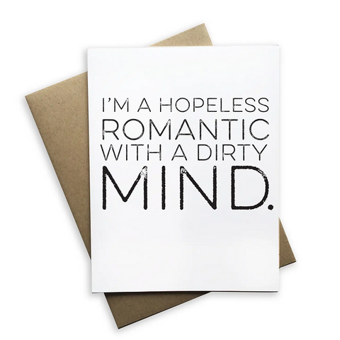 Hopeless Romantic Greeting Card