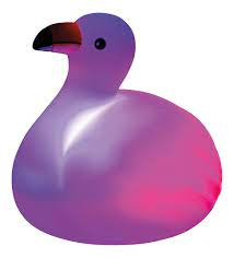 Light Up Flamingo Bath Toy