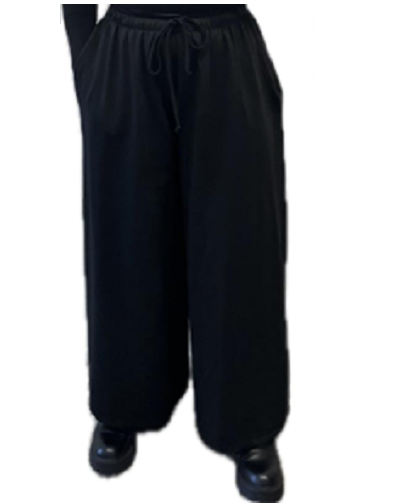 Transparente's French Terry Sweatpants in Black