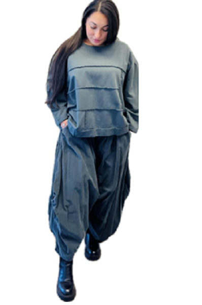 Transparente's Vintage Sweatshirt  in Grey