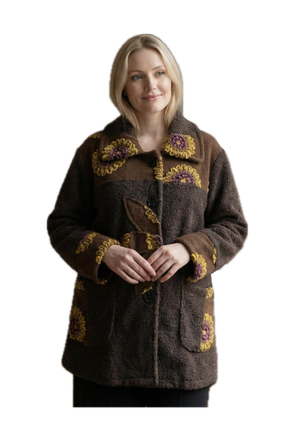 Tranparente's Bohemian Coat Brown