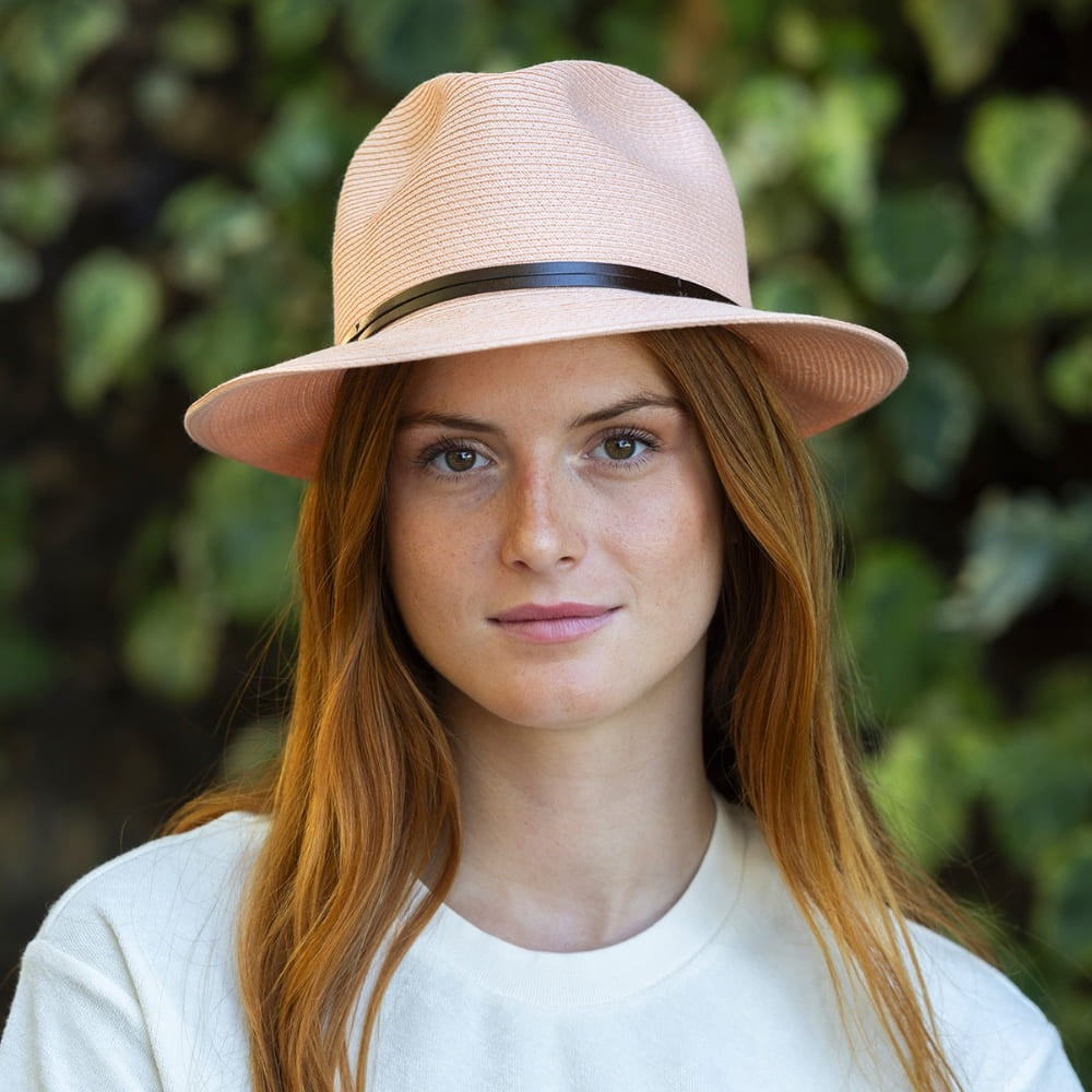 Plaited Paper Fedora / Click for Colors